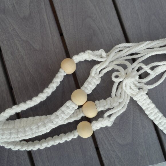 Macrame Plant hangers- $10 NEW - Picture 3 of 3